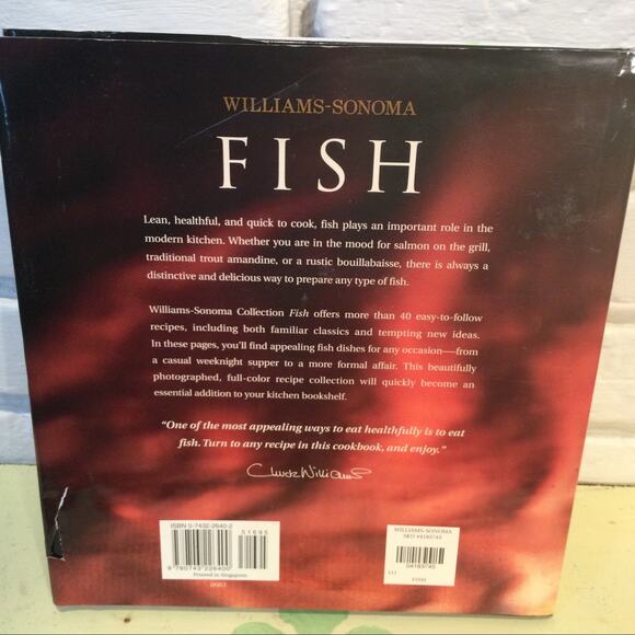 Williams-Sonoma Fish cookbook hard cover - Picture 2 of 4